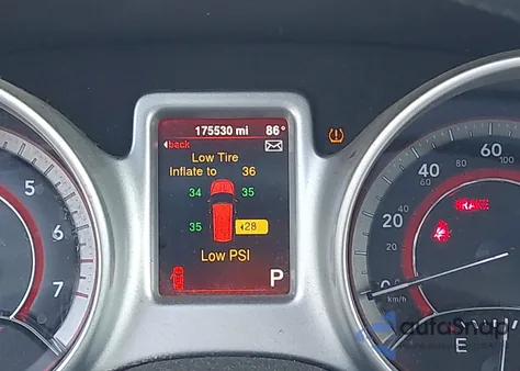 2016 Dodge Journey Se from USA, damaged, VIN 3C4PDCAB1GT111688